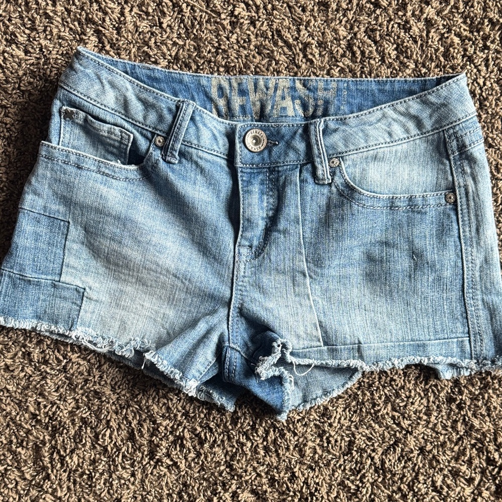 Rewash Denim Blue Women's Shorts